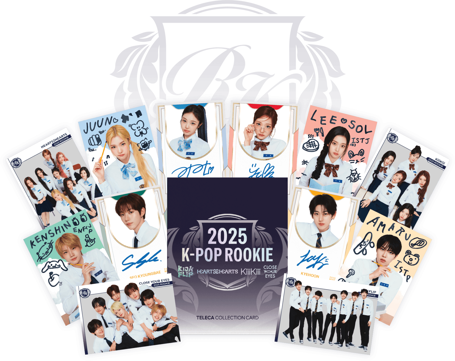 2025 K-POP ROOKIE CARD, ALLDAY PROJECT COLLECTION CARD, and more